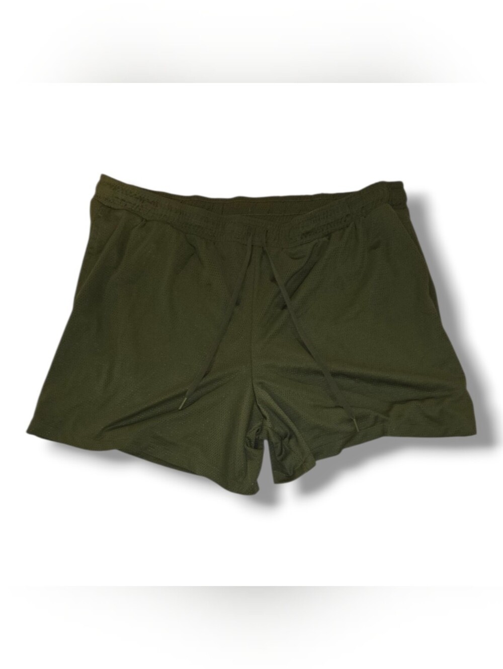 all in motion Olive Athletic Mesh Training Shorts